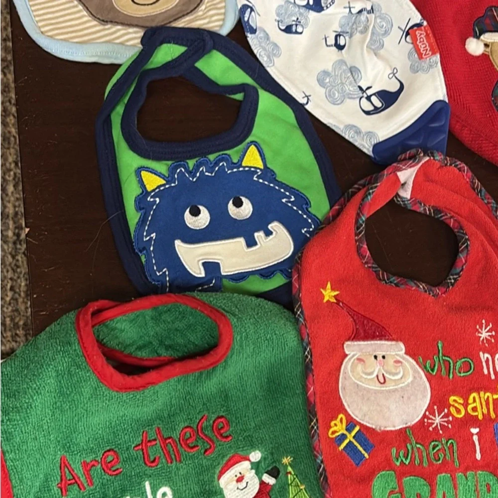 Baby Bib Set - 13 total